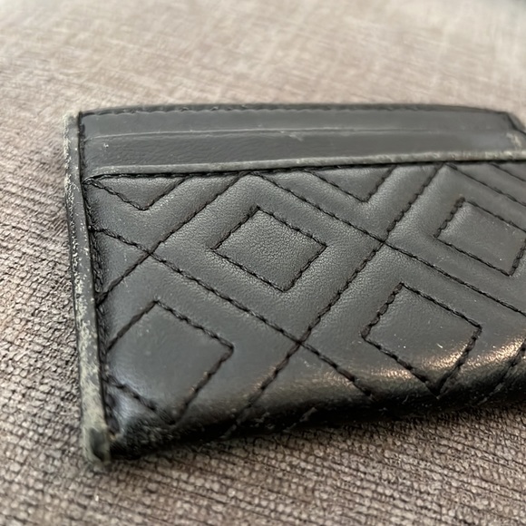 Tory Burch Fleming Leather Slim card wallet - Picture 3 of 6